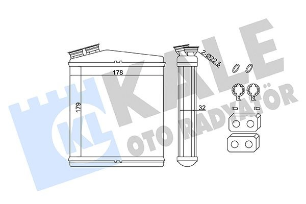Calefactor para Volvo S80 II (AS, AR)